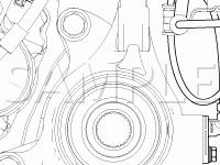 Front Wheel Speed Sensor Components Diagram for 2007 KIA Rondo LX 2.4 L4 GAS