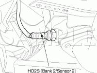 Engine Compartment Diagram for 2007 KIA Rondo LX 2.7 V6 GAS
