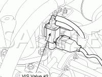 Engine Compartment Diagram for 2007 KIA Rondo EX 2.7 V6 GAS
