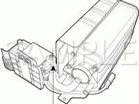 Fuel Components Diagram for 2007 KIA Sorento LX 3.8 V6 GAS