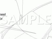 Brake Components Diagram for 2007 KIA Sorento LX 3.8 V6 GAS