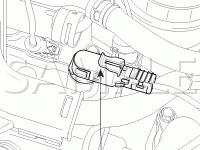 Engine Compartment Diagram for 2008 KIA Amanti  3.8 V6 GAS