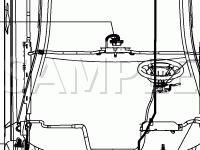 Brake Components Diagram for 2008 KIA Amanti  3.8 V6 GAS