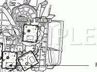 Instrument Panel Diagram for 2008 KIA Amanti  3.8 V6 GAS