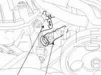 Engine Compartment Components Diagram for 2008 KIA Optima EX 2.4 L4 GAS