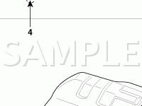 Fuel Tank Components Diagram for 2008 KIA RIO LX 1.6 L4 GAS