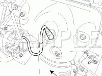 Engine Compartment Diagram for 2008 KIA RIO LX 1.6 L4 GAS