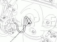 Engine Compartment Diagram for 2008 KIA RIO SX 1.6 L4 GAS