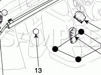 Body Components Diagram for 2008 KIA Sedona LX 3.8 V6 GAS