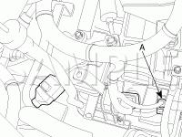 Engine Compartment Diagram for 2008 KIA SPECTRA5 SX 2.0 L4 GAS