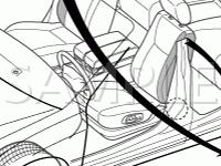 Front Cabin Components Diagram for 2008 KIA SPECTRA5 SX 2.0 L4 GAS