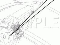 Instrument Panel Diagram for 2008 KIA Sportage LX 2.7 V6 GAS