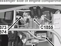 Engine Compartment Diagram for 2008 Land Rover LR3 HSE 4.4 V8 GAS