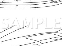 Horn System Components Diagram for 2001 Lexus ES300  3.0 V6 GAS