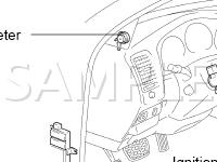 Audio System Components Diagram for 2001 Lexus GS300  3.0 L6 GAS
