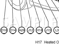 Body Components Diagram for 2001 Lexus IS300  3.0 L6 GAS