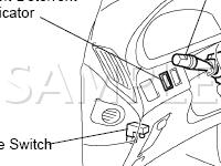 Body Control Components Diagram for 2002 Lexus RX300  3.0 V6 GAS