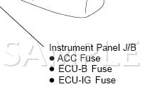 Navigation Components Diagram for 2002 Lexus RX300  3.0 V6 GAS