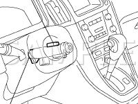 Ignition Switch And Key Unlock Warning Switch Diagram for 2002 Lexus RX300  3.0 V6 GAS