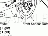 ABS Components Diagram for 2002 Lexus SC430  4.3 V8 GAS
