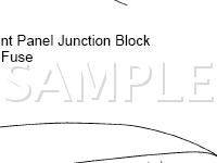 Stop Light System Components Diagram for 2003 Lexus ES300  3.0 V6 GAS