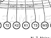 Engine Compartment Components Diagram for 2003 Lexus GS430  4.3 V8 GAS