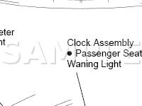 Combination Meter Components Diagram for 2003 Lexus GS430  4.3 V8 GAS