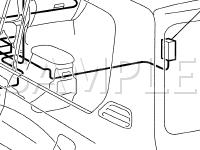 Body Wire Harness and Connector Diagram for 2003 Lexus LX470  4.7 V8 GAS