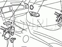 Power Door Lock Control System Diagram for 2003 Lexus SC430  4.3 V8 GAS