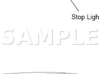 Stop Light System Diagram for 2004 Lexus GS430  4.3 V8 GAS