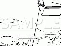 Engine Compartment Component Locations Diagram for 2004 Lexus GX470  4.7 V8 GAS