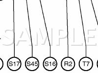 Instrument Panel Diagram for 2004 Lexus LS430  4.3 V8 GAS