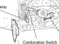 Headlight and Taillight System Components Diagram for 2004 Lexus LX470  4.7 V8 GAS