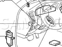 Multiplex Communication System Diagram for 2005 Lexus GS430  4.3 V8 GAS