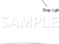 Stop Light System Diagram for 2005 Lexus GS430  4.3 V8 GAS