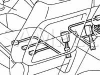Seat Belt Tension Reducer System Diagram for 2005 Lexus RX330  3.3 V6 GAS