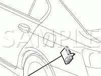 Luggage Compartment Diagram for 2006 Lexus GS300  3.0 V6 GAS