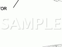 Engine Compartment Diagram for 2006 Lexus GS430  4.3 V8 GAS