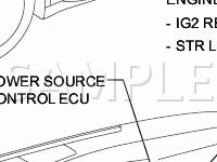 Control Modules Diagram for 2006 Lexus IS350  3.5 V6 GAS