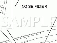 Rear Window Defogger Diagram for 2006 Lexus IS350  3.5 V6 GAS