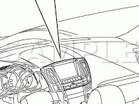 Restraints Diagram for 2006 Lexus RX400H  3.3 V6 ELECTRIC/GAS