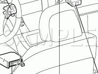 Body Components Diagram for 2007 Lexus ES350  3.5 V6 GAS
