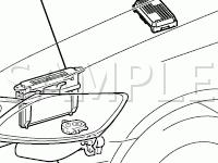 Engine Compartment Diagram for 2007 Lexus GS350  3.5 V6 GAS