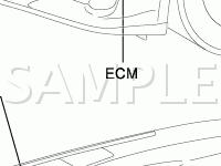 Charging System Components Diagram for 2007 Lexus IS350  3.5 V6 GAS