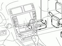 Control Modules Diagram for 2007 Lexus IS350  3.5 V6 GAS