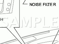 Body Components Diagram for 2007 Lexus IS350  3.5 V6 GAS