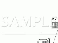 Engine Compartment Diagram for 2008 Lexus ES350  3.5 V6 GAS