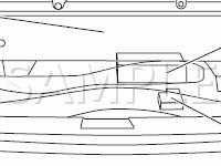 Luggage Compartment Diagram for 2008 Lexus GS450H  3.5 V6 ELECTRIC/GAS