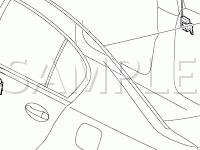Doors Diagram for 2008 Lexus GS450H  3.5 V6 ELECTRIC/GAS