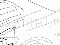 Engine Compartment Diagram for 2008 Lexus GS460  4.6 V8 GAS